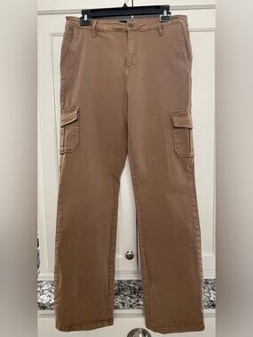 Well Worn Brown Cargo Pants
